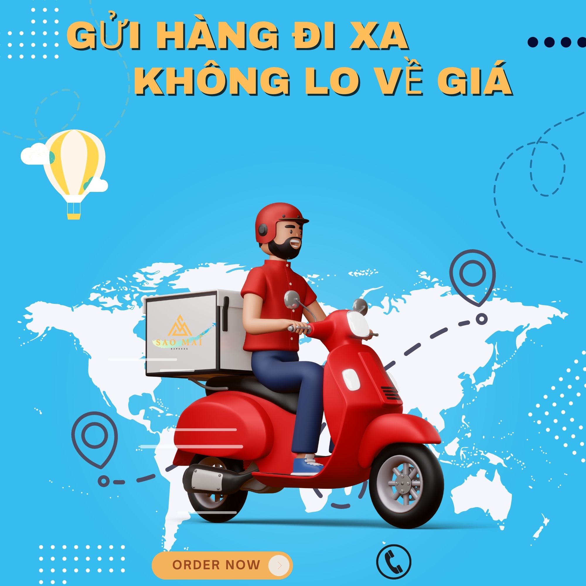 gửi hàng đi Mỹ tại Biên Hòa