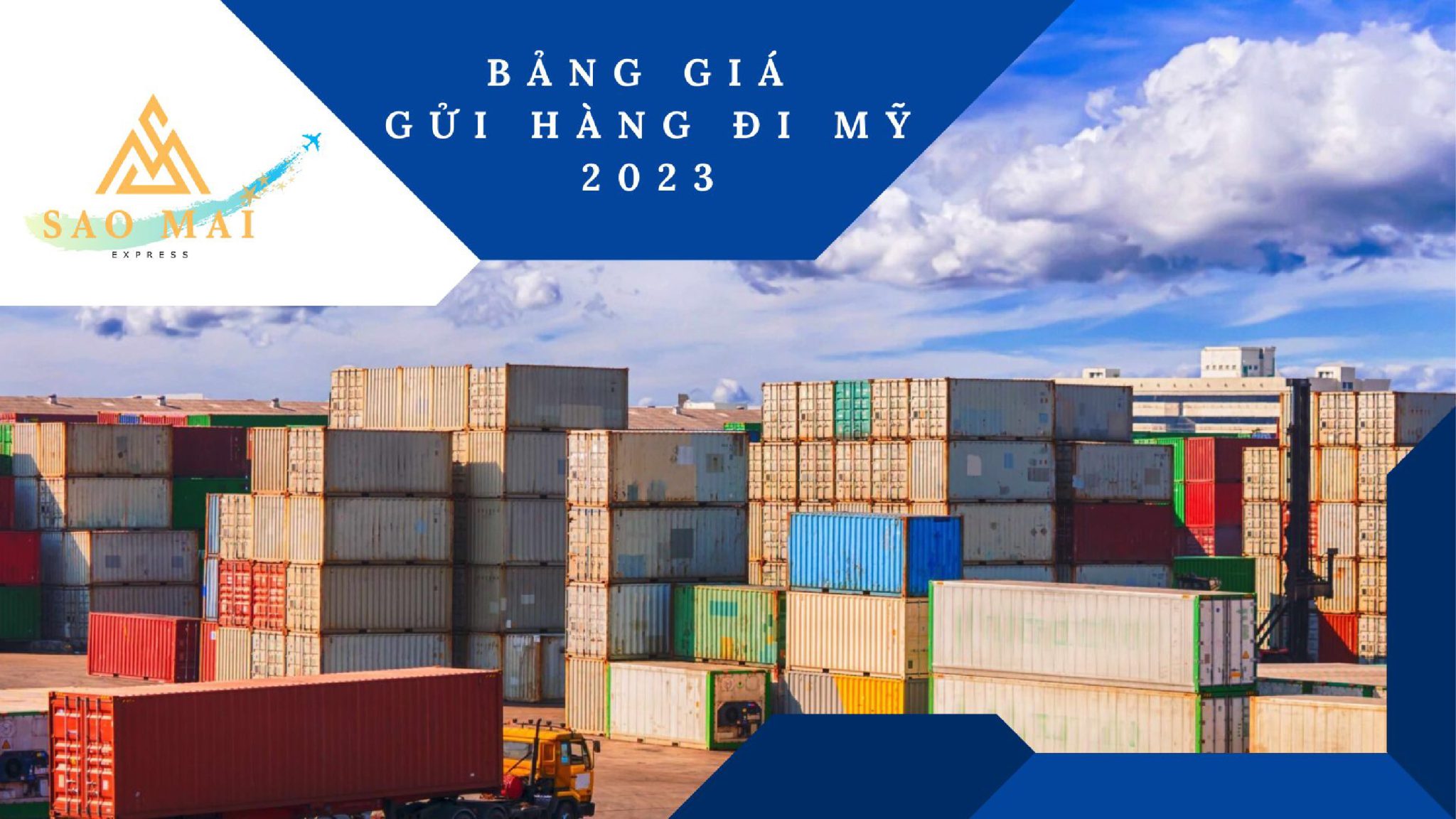 Bảng giá gửi hàng đi Mỹ 2023